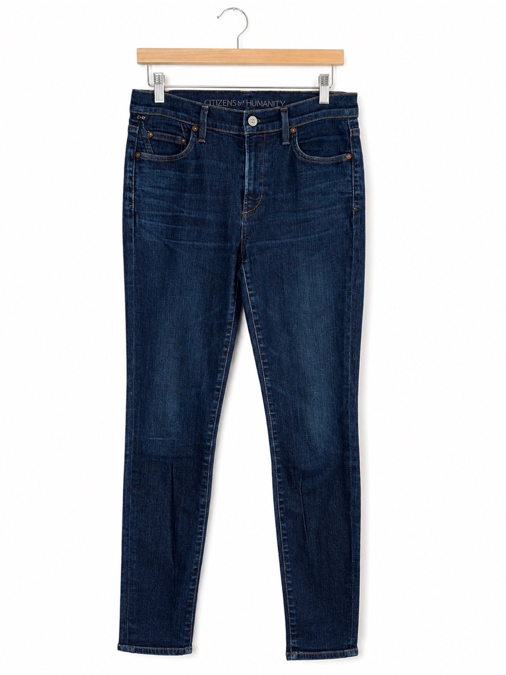 Citizens of Humanity Rocket High Rise Skinny Jeans Dark Wash 28
